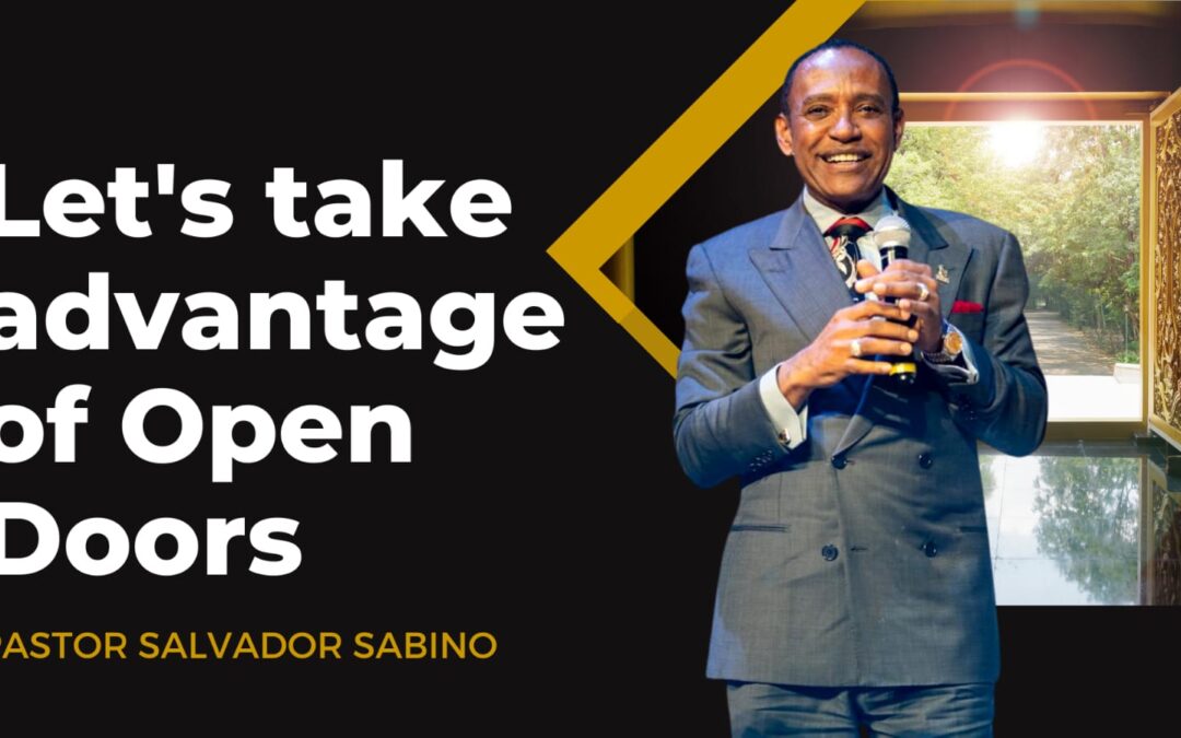 Let’s take advantage of Open Doors